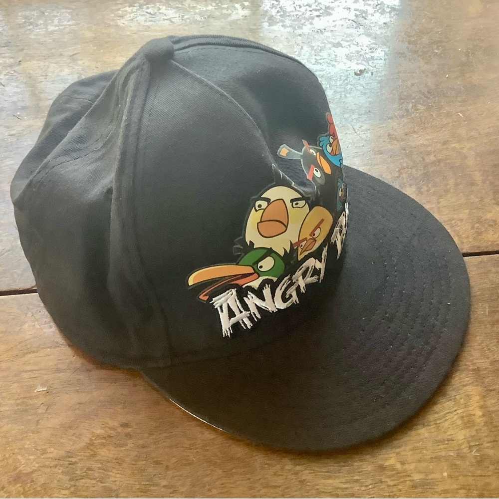 Kids Angry Birds Black Cap